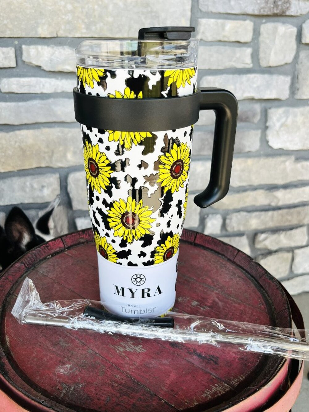 Wide Wyoming Tumbler In Yellow